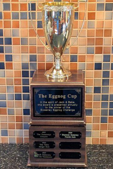 2025 Eggnog Cup Trophy