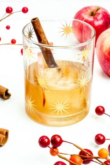apple cranberry old fashioned