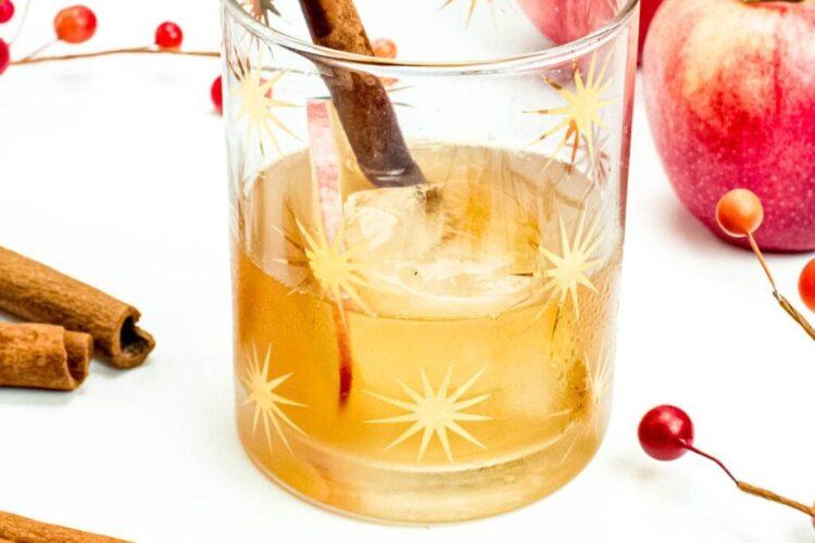 apple cranberry old fashioned