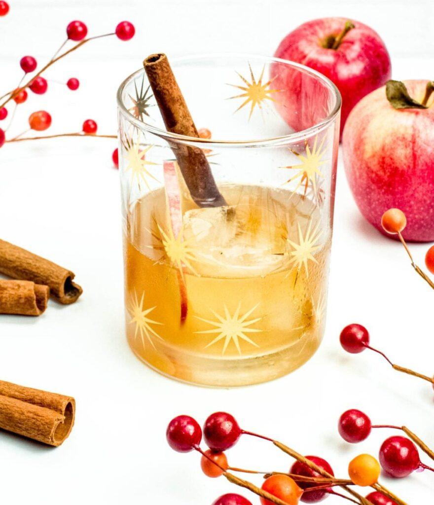 apple cranberry old fashioned